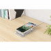 Omoton MS02 Foldable Stand - алуминиева сгъваема поставка за бюро и плоскости за iPhone, съвместима с MagSafe захранване (сребрист) 3