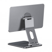 Baseus MagStable Magnetic Tablet Stand  - сгъваема магнитна алуминиева поставка за iPad Pro 12.9 M2 (2022), iPad Pro 12.9 M1 (2021), iPad Pro 12.9 (2020), iPad Pro 12.9 (2018) (сив) 2