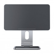 Baseus MagStable Magnetic Tablet Stand  - сгъваема магнитна алуминиева поставка за iPad Pro 12.9 M2 (2022), iPad Pro 12.9 M1 (2021), iPad Pro 12.9 (2020), iPad Pro 12.9 (2018) (сив) 3