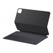 Baseus Brilliance Magnetic Keyboard Case (P40112602111-03) - кожен калъф и безжична блутут клавиатура за iPad Air 5 (2022), iPad Air 4 (2020), iPad Pro 11 M2 (2022), iPad Pro 11 M1 (2021), iPad Pro 11 (2020), iPad Pro 11 (2018) (черен)