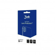 3MK Lens Protection Hybrid Glass Set - предпазни стъклени защитни покрития за камерата на iPhone 15 Pro (4 комплекта) 1