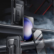 i-Blason SUPCASE Unicorn Beetle Pro Case - удароустойчив хибриден кейс с вграден протектор за дисплея за Samsung Galaxy S23 FE (черен) 3