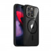 ESR Classic Kickstand HaloLock MagSafe Case - хибриден кейс с висока степен на защита с MagSafe за iPhone 15 Pro (черен-прозрачен)  2