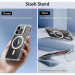 ESR Classic Kickstand HaloLock MagSafe Case - хибриден кейс с висока степен на защита с MagSafe за iPhone 15 Pro (прозрачен)  5