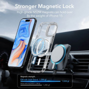 ESR Classic Kickstand HaloLock MagSafe Case - хибриден кейс с висока степен на защита с MagSafe за iPhone 15 (прозрачен)  7