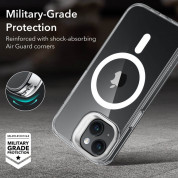 ESR Classic Kickstand HaloLock MagSafe Case - хибриден кейс с висока степен на защита с MagSafe за iPhone 15 (прозрачен)  9