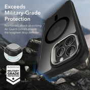 ESR Tough Armor Kickstand Halolock Magsafe Case with MagSafe for iPhone 15 Pro Max (black) 7