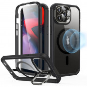 ESR Tough Armor Kickstand Halolock Magsafe Case with MagSafe for iPhone 15 Pro Max (black)