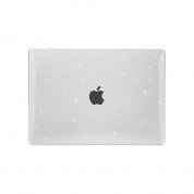 Tech-Protect SmartShell Glitter Case - предпазен кейс за MacBook Air 15 M2 (2022) (прозрачен) 2