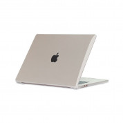 Tech-Protect SmartShell Clear Case - предпазен кейс за MacBook Air 15 M2 (2022) (прозрачен) 1