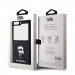 Karl Lagerfeld PU Saffiano Monogram Ikonik NFT Case - дизайнерски кожен кейс за Samsung Galaxy Z Flip5 (черен) 7