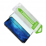 Wozinsky Easy Fit Full Glue 3D Tempered Glass - калено стъклено защитно покритие с рамка за поставяне за дисплея на iPhone 15 Pro Max (черен-прозрачен) 2