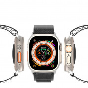 Dux Ducis Sport Buckle Strap GS Version - текстилна каишка за Apple Watch 42мм, 44мм, 45мм, Ultra 49мм (черен) 6