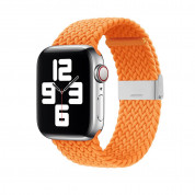 HR Braided Fabric Strap - текстилна каишка за Apple Watch 42мм, 44мм, 45мм, Ultra 49мм (оранжев) 