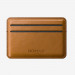 Nomad Full Grain Leather Card Wallet - стилен кожен портфейл от естествена кожа (светлокафяв) 1