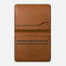 Nomad Full Grain Leather Card Wallet Plus - стилен кожен портфейл от естествена кожа (светлокафяв) 7