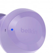 Belkin Soundform Bolt TWS Earphones - безжични блутут слушалки със зареждащ кейс (лилав) 3