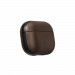 Nomad Modern Leather Case - кожен (естествена кожа) кейс за Apple Airpods Pro 2, AirPods Pro (тъмнокафяв) 4