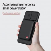 Nillkin PowerStone Magnetic Wireless Charging Power Bank 5000 mAh 15W - преносима външна батерия с USB-C порт и безжично зареждане с MagSafe (черен) 3