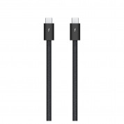 Apple Thunderbolt 4 (USB-C) Pro Cable - Thunderbolt 4 (USB-C) кабел за Apple продукти (100 см) (черен)  1