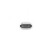 Apple USB-C to Lightning Adapter - оригинален адаптер от USB-C (мъжко) към Lightning (женско) за свързване на Apple устройства с USB-C порт (бял) 1