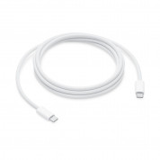 Apple USB-C Woven Charge Cable 240W - оригинален захранващ кабел с въжена оплетка за MacBook, iPad, iPhone и устройства с USB-C (200 см) (ритейл опаковка)