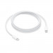 Apple USB-C Woven Charge Cable 240W - оригинален захранващ кабел с въжена оплетка за MacBook, iPad, iPhone и устройства с USB-C (200 см) (ритейл опаковка) 1