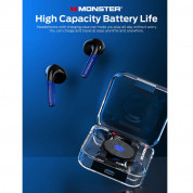 Monster Airmars TWS In-Ear Gaming Bluetooth Earphones XKT01 - безжични блутут слушалки със зареждащ кейс (бял) 3
