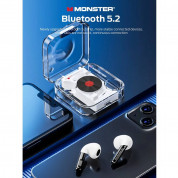Monster Airmars TWS In-Ear Gaming Bluetooth Earphones XKT01 - безжични блутут слушалки със зареждащ кейс (бял) 4