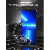 Monster Airmars TWS In-Ear Gaming Bluetooth Earphones XKT01 - безжични блутут слушалки със зареждащ кейс (бял) 1