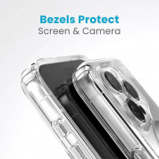 Speck Presidio ClickLock Perfect Clear Case - удароустойчив хибриден кейс с Magsafe за iPhone 15 Pro (прозрачен) 7