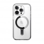 Speck Presidio ClickLock Perfect Clear Case - удароустойчив хибриден кейс с Magsafe за iPhone 15 Pro (прозрачен) 1