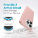 Speck Presidio 2 Pro Case - удароустойчив хибриден кейс за iPhone 15 Pro (розов) 6