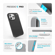 Speck Presidio 2 Pro Case for iPhone 15 Pro Max (black) 9