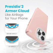 Speck Presidio 2 Pro Case - удароустойчив хибриден кейс за iPhone 15 Pro Max (розов) 5
