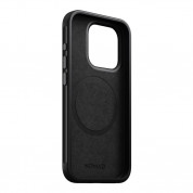 Nomad Modern Leather MagSafe Case - кожен (естествена кожа) кейс с MagSafe за iPhone 15 Pro (черен) 5