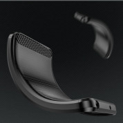 Tech-Protect Carbon Flexible TPU Case for Motorola Moto G84 5G (matte black) 3