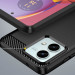 Tech-Protect Carbon Flexible TPU Case - тънък силиконов (TPU) калъф за Motorola Moto G84 5G (черен) 3