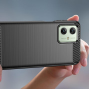 Tech-Protect Carbon Flexible TPU Case for Motorola Moto G54 5G (matte black) 3