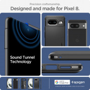 Spigen Rugged Armor Case - тънък качествен силиконов (TPU) калъф за Google Pixel 8 (черен) 17
