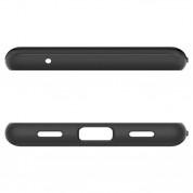 Spigen Thin Fit Case - качествен тънък матиран кейс за Google Pixel 7a (черен) 10