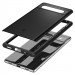 Spigen Thin Fit Case - качествен тънък матиран кейс за Google Pixel 7a (черен) 3