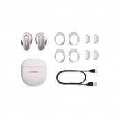 Bose QuietComfort Ultra Active Noise-Cancelling TWS Earphones - безжични блутут слушалки със зареждащ кейс (бял) 6