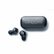 Kappa TWS Bluetooth Earphones - безжични блутут слушалки със зареждащ кейс (черен)