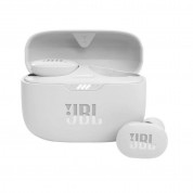 JBL Tune 130 ANC TWS - безжични Bluetooth слушалки с активно шумозаглушаване и микрофон за мобилни устройства (бял) 
