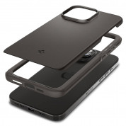 Spigen Thin Fit Case for iPhone 15 Pro Max (gunmetal) 9