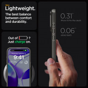 Spigen Thin Fit Case for iPhone 15 Pro Max (gunmetal) 15