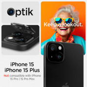 Spigen Optik Lens Protector for iPhone 15, iPhone 15 Plus, iPhone 14, iPhone 14 Plus (black)  11