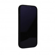 Audi Liquid Silicone Case - дизайнерски силиконов калъф за iPhone 15 Pro (черен)  4