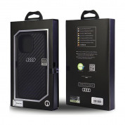 Audi Carbon Fiber Hard Case for iPhone 13, iPhone 13 Pro (black) 4